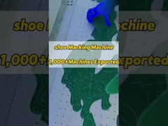 Máquina de marcado de la parte superior del zapato