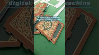 Máquina automática de corte de contornos | Corte de bordes perfecto para materiales decorativos