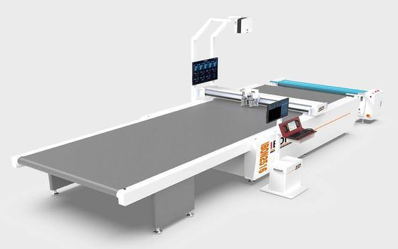 calidad Máquina automática de corte de tejidos para telas fábrica