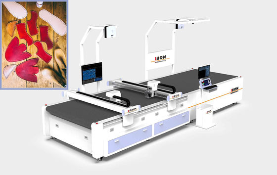 Máquina automática de corte de telas personalizada 220V / 380V Máquina de corte de tejidos computarizada