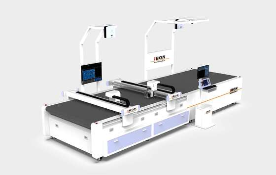 Buen precio Máquina de corte de cuero con doble cabeza IB1660 en línea