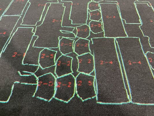 Buen precio Máquina de corte de tapicería de 10KW Máquina de corte de alfombras de suelo de automóviles 50HZ en línea