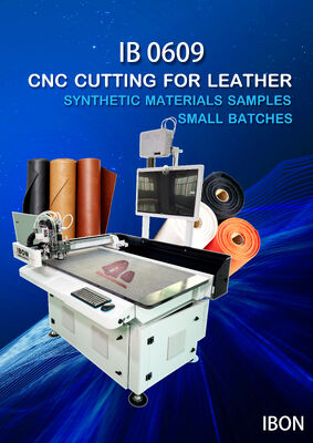 IB0609 Máquina de corte CNC de alta precisión con área de corte de 600*900 mm y fijación de material de partición al vacío