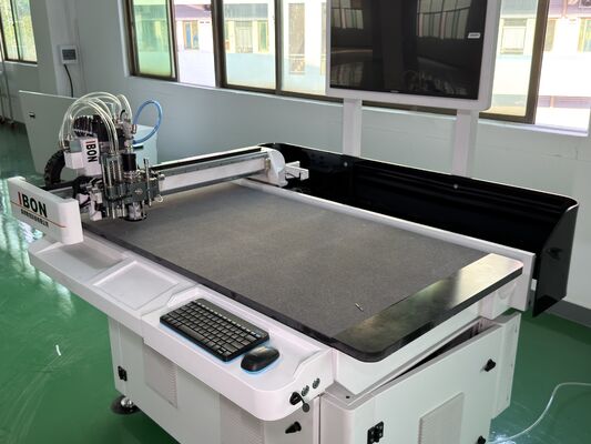 Buen precio Máquina de corte de cuero CNC para fábricas de calzado en línea